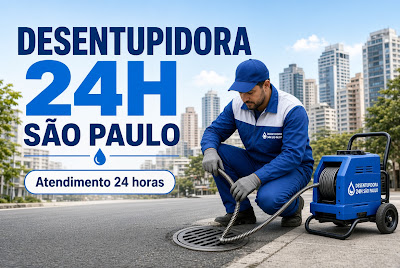 Desentupidora SP 24h